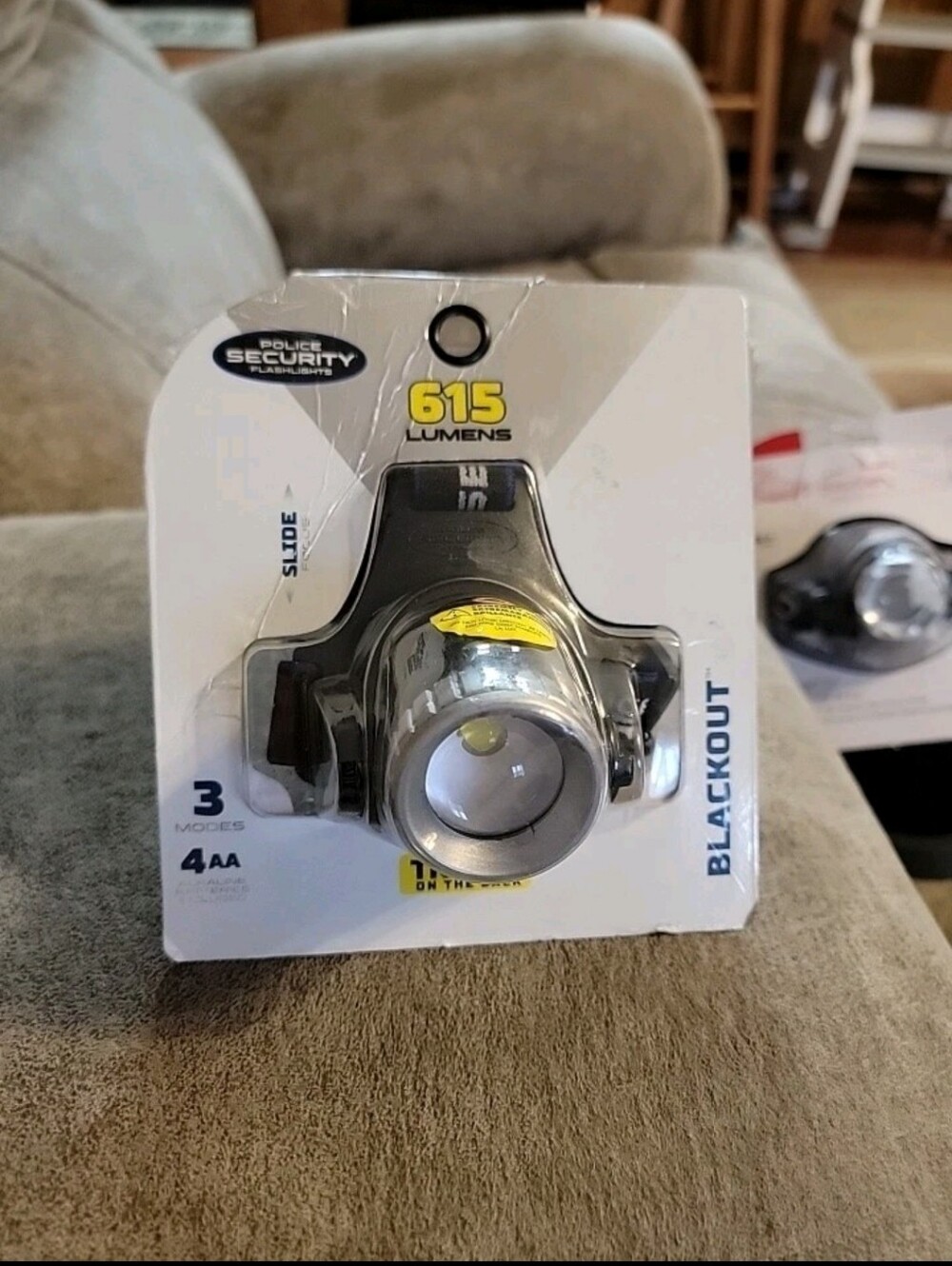 Police Security 99434 Elite Headlamp Head Mounted Flashlight - 615 Lumen